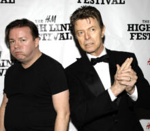 Ricky Gervais recalls the nervewracking time he first met David Bowie