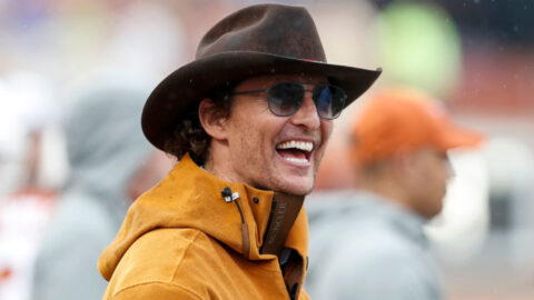 Matthew McConaughey speaks out against “blue or red flag pole” politics