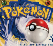 ‘Pokémon’ Trading Card Game First Edition box sells for £297,000