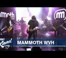 Watch WOLFGANG VAN HALEN’s MAMMOTH WVH Perform ‘Distance’ On ‘Jimmy Kimmel Live!’