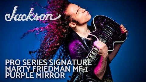 MARTY FRIEDMAN Unleashes His Pro Series Signature MF-1 Purple Mirror Guitar (Video)