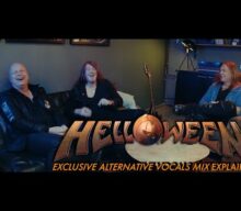 HELLOWEEN Singers Explain ‘Exclusive Alternative Vocals Mix’ Of Upcoming Single ‘Skyfall’ (Video)