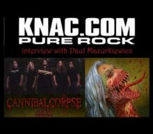 CANNIBAL CORPSE’s PAUL MAZURKIEWICZ Says ‘Violence Unimagined’ Features His ‘Most Intense Drumming Performance Physically’