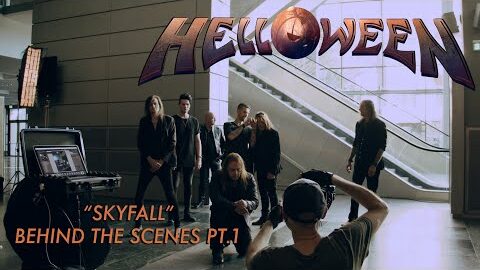 HELLOWEEN: Go Behind The Scenes Of Photo Shoot For Upcoming Single ‘Skyfall’