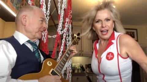 Robert Fripp and Toyah Willcox share cover of Neil Young’s ‘Rockin’ In The Free World’