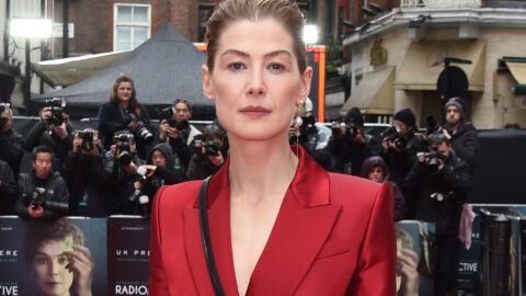 Rosamund Pike calls out body alterations on movie posters