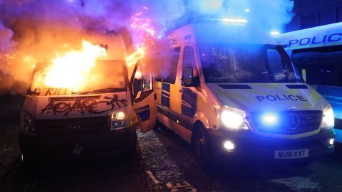 Police attacked by protestors in Bristol as ‘Kill The Bill’ demo turns violent