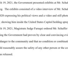 JON SCHAFFER’s Attorneys Say He Was ‘Not Violent’ At U.S. Capitol, Claim He Left Building After Only 60 Seconds