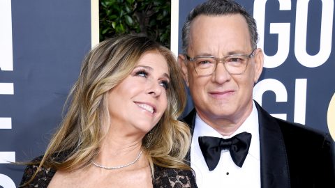 Tom Hanks tells fans to “back the fuck off” after tripping wife Rita Wilson