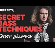 MEGADETH’s DAVID ELLEFSON Shares Bass Techniques In ‘Scott’s Bass Lessons’ Video
