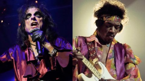Alice Cooper reveals his first experience with drugs was with Jimi Hendrix