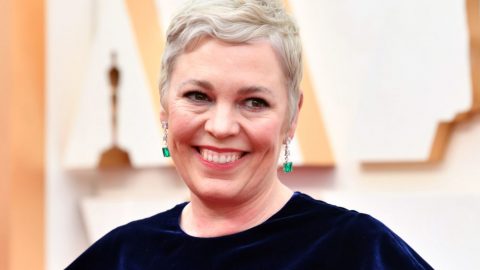 Olivia Colman recalls the time she wet herself on stage thanks to David Mitchell