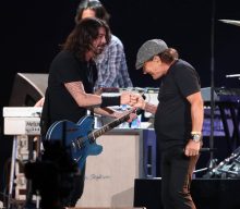 Watch Foo Fighters and Brian Johnson cover AC/DC’s ‘Back In Black’ at Vax Live