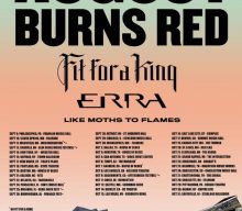 AUGUST BURNS RED Announces ‘Leveler 10-Year Anniversary’ Tour With FIT FOR A KING, ERRA And LIKE MOTH TO FLAMES