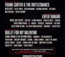 BULLET FOR MY VALENTINE, ENTER SHIKARI And FRANK CARTER & THE RATTLESNAKES To Headline Next Month’s DOWNLOAD PILOT
