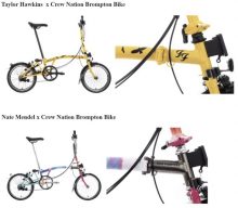 FOO FIGHTERS Design BROMPTON Bikes For Charity