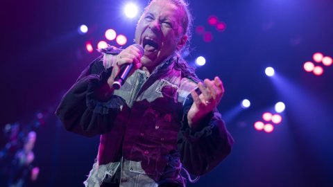 Bruce Dickinson calls out gig-goers for smoking weed at Iron Maiden show