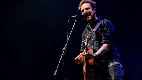 Frank Turner handed Music Venue Trust’s Outstanding Achievement Award on top of The O2