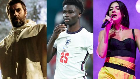 Liam Gallagher and Dua Lipa lead stars in support of Bukayo Saka and England team amid racist abuse