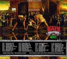 SEBASTIAN BACH Announces Fall 2021 ‘Slave To The Grind’ 30th-Anniversary Tour
