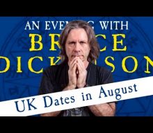 BRUCE DICKINSON Kicks Off U.K. Spoken-Word Tour In Brighton