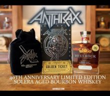 ANTHRAX Announces ‘Anthrax XL’ 40th-Anniversary Whiskey