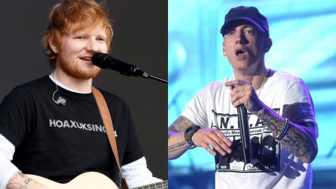 Ed Sheeran says he and Eminem bonded over a love of cassette tapes