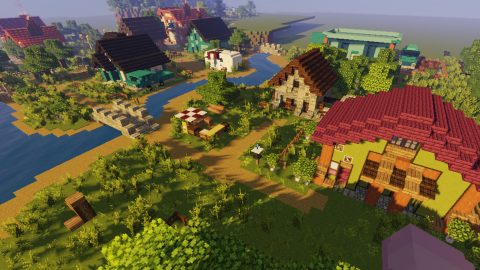 ‘Minecraft’ player recreates Pelican Town from ‘Stardew Valley’