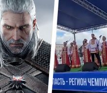 Olympic gold medallist welcomed home to ‘The Witcher’ song