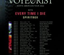 UNDEROATH Announces 2022 ‘Voyeurist’ North American Tour With EVERY TIME I DIE And SPIRITBOX