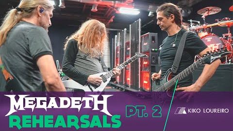 Here Is More Video Of MEGADETH Rehearsing For ‘The Metal Tour Of The Year’