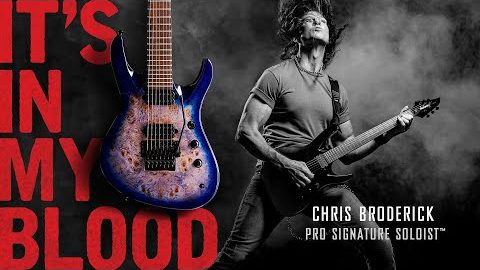 IN FLAMES/Ex-MEGADETH Guitarist CHRIS BRODERICK Teams Up With JACKSON For Pro Series Signature Soloist Models