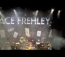 ACE FREHLEY Kicks Off U.S. Tour With ALICE COOPER In Gilford, New Hampshire (Video)