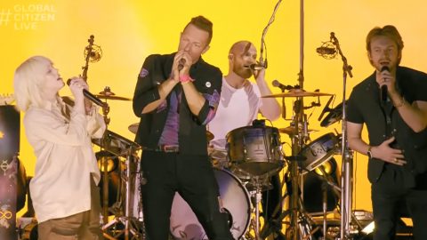 Watch Coldplay perform ‘Fix You’ with Billie Eilish and Finneas for Global Citizen stream