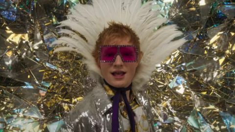 Watch Ed Sheeran cosplay as Elton John in ‘Shivers’ music video