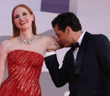 Jessica Chastain responds to viral red carpet moment with Oscar Isaac