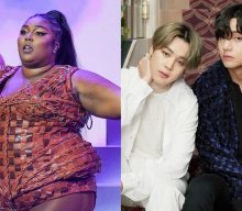 Lizzo freestyles a song about BTS members Jimin and V