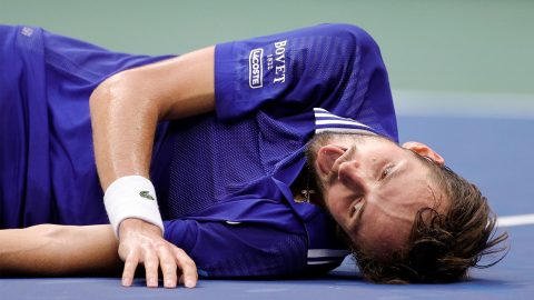 US Open tennis champion Daniil Medvedev nods to ‘FIFA’ with ‘dead fish’ celebration