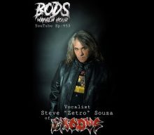 EXODUS’s STEVE ‘ZETRO’ SOUZA Feels ‘Absolutely Amazing’ Performing Live After Recent Weight Loss