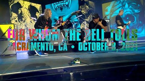 Watch Pro-Shot Video Of METALLICA Performing ‘For Whom The Bell Tolls’ At AFTERSHOCK Festival