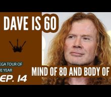 Watch MEGADETH’s DAVE MUSTAINE Blow Out Candles For 60th Birthday