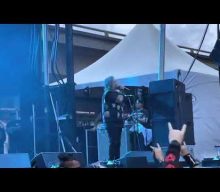 TOM HUNTING Rejoins EXODUS On Stage At AFTERSHOCK Festival (Video)