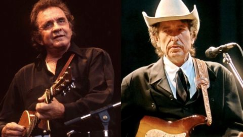 Johnny Cash’s cover of Bob Dylan’s ‘Don’t Think Twice It’s All Right’ has been released to streaming