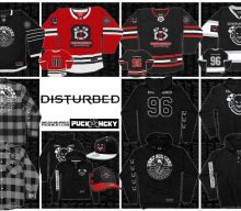 DISTURBED And PUCK HCKY Team Up For New Hockey-Themed Apparel Collection