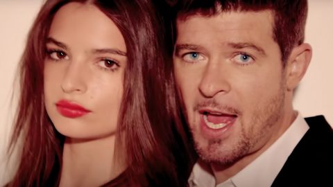 Emily Ratajkowski accuses Robin Thicke of groping her while filming ‘Blurred Lines’ music video