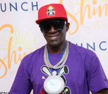 Flavor Flav avoids accident after a boulder crashed into his car
