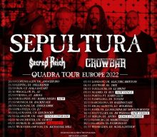 SEPULTURA Postpones European Tour Due To ‘Uncertainty’ With Ever-Changing COVID-19 Restrictions