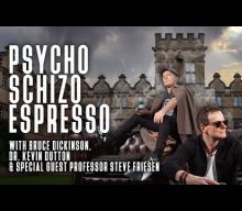 Watch First Episode Of IRON MAIDEN Singer BRUCE DICKINSON’s ‘Psycho Schizo Espresso’ Video Podcast