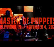 METALLICA Shares Pro-Shot Video Of ‘Master Of Puppets’ Performance From ‘Intimate’ Florida Concert