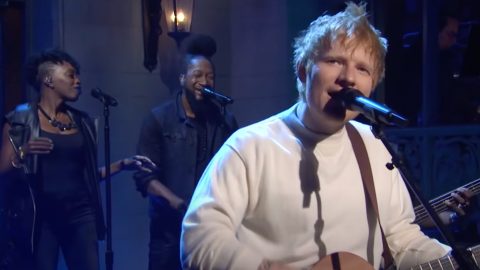 Watch Ed Sheeran perform ‘Overpass Graffiti’ and ‘Shivers’ on ‘Saturday Night Live’